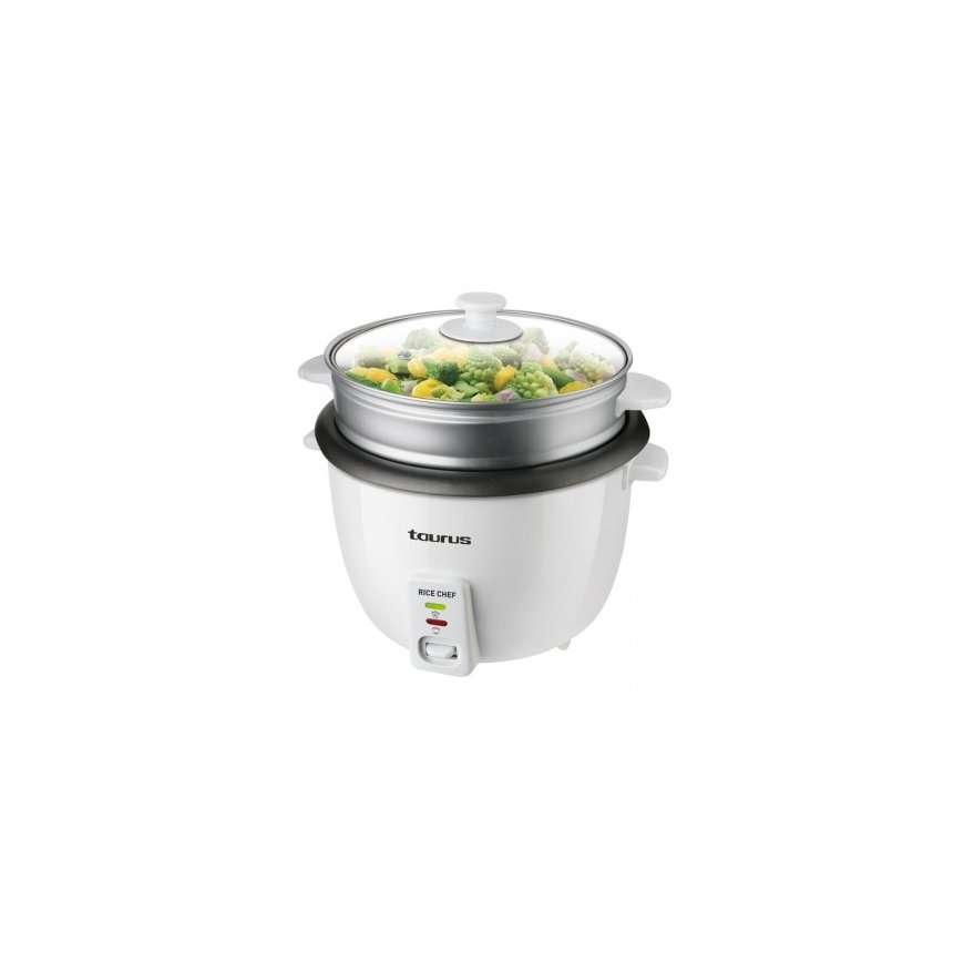 Taurus RICE CHEF скороварка для риса 1,8 L 700 W Серый, Белый – 3