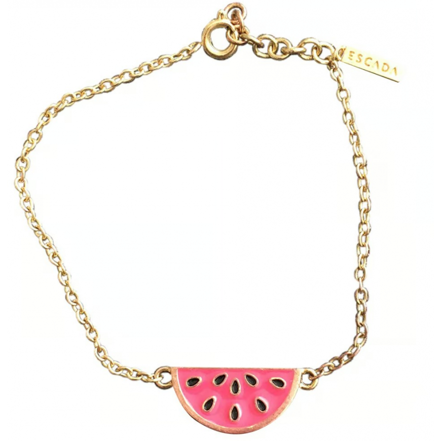 Escada, Summer Limited Edition - Sorbetto Rosso, Metal, Melon, Bracelet, 11939595, 17 cm, Gold, For Women – 2