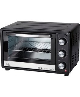 JATA HN928 гриль-тостер 28 L 1500 W Черный, Нержавеющая сталь