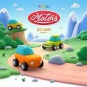 HEY CLAY Modeling clay eco-cars with wheels HEY CLAY Modeling clay eco-cars with wheels