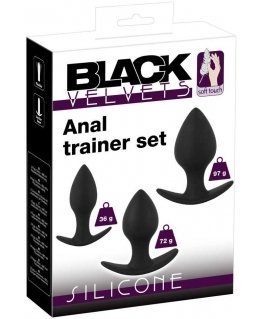 Orion Juodas Velvets Anal trainer set