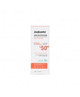 Babaria SPF50+ multi-protection cream Päikesekaitsekreem Nägu 50 Täiskasvanud