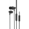 Borofone Earphones BM61 Wanderer with microphone black Borofone Earphones BM61 Wanderer with microphone black