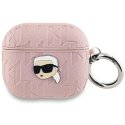 Karl Lagerfeld KLA3PGKIPP AirPods 3 cover różowy|pink Monogram K Karl Lagerfeld KLA3PGKIPP AirPods 3 cover różowy|pink Monogram K