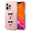 Karl Lagerfeld KLA3PGKIPP AirPods 3 cover różowy|pink Monogram K Karl Lagerfeld KLA3PGKIPP AirPods 3 cover różowy|pink Monogram K