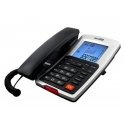 MaxCom KXT709 puhelin Analoginen puhelin Soittajan tunnistus musta, Valkoinen MaxCom KXT709 puhelin Analoginen puhelin Soittajan tunnistus musta, Valkoinen