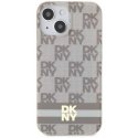 Case DKNY DKHMP14SHCPTSE iPhone 14 / 15 / 13 6.1" beige/beige hardcase IML Checkered Mono Pattern & Printed Stripes MagSafe Case DKNY DKHMP14SHCPTSE iPhone 14 / 15 / 13 6.1" beige/beige hardcase IML Checkered Mono Pattern & Printed Stripes MagSafe