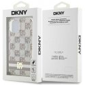 Dėklas DKNY DKHMP14SHCPTSE iPhone 14 / 15 / 13 6.1" smėlio spalva/beige hardcase IML Checkered Mono Pattern & Printed Stripes Ma Dėklas DKNY DKHMP14SHCPTSE iPhone 14 / 15 / 13 6.1" smėlio spalva/beige hardcase IML Checkered Mono Pattern & Printed Stripes Ma