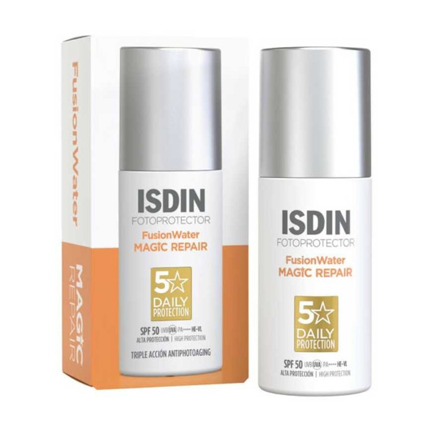 Isdin Fotoprotector Fusion Vanduo Magic Repair Spf50+, 50 ml – 2