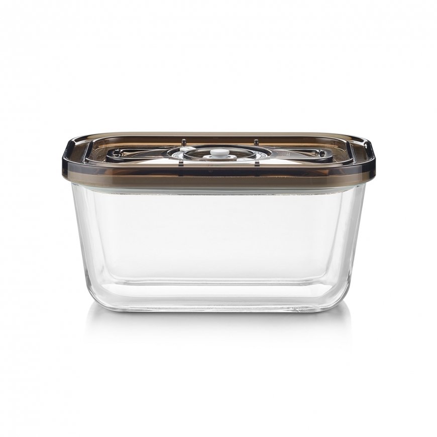 Caso Glass Vacuum Container with Plastic