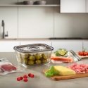 Caso Glass Vacuum Container with Plastic Lid | VacuBoxx Eco M | Caso Glass Vacuum Container with Plastic Lid | VacuBoxx Eco M |