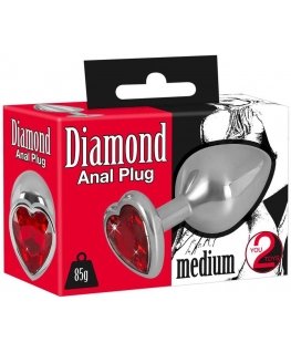 Orion Medium Diamond Butt Plug