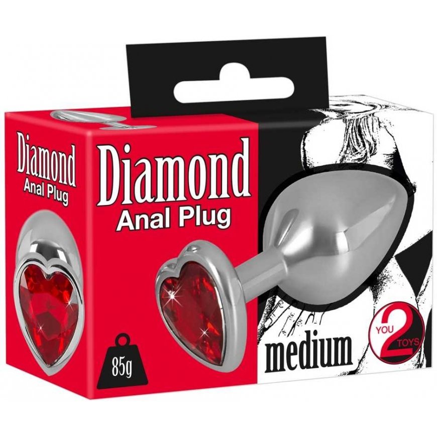 Orion Medium Diamond Butt Plug