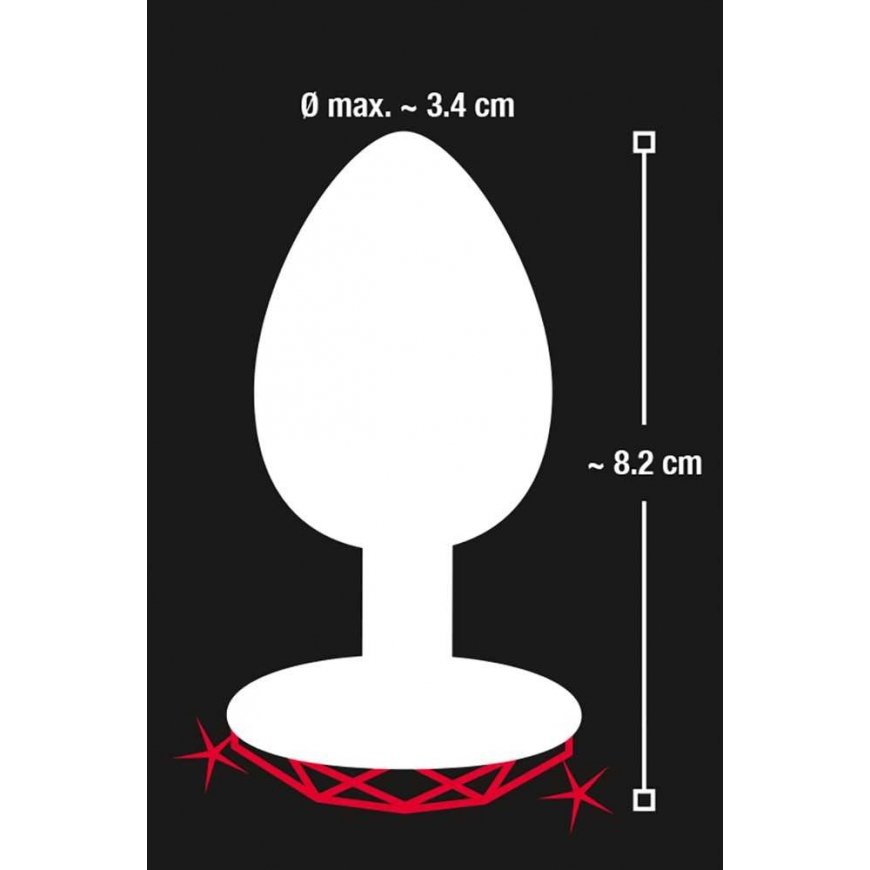 Orion Medium Diamond Butt Plug – 5