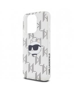 Karl Lagerfeld IML Electroplated Choupette Head Case for iPhone