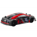 Lean Toys RC Remote Control Car 1:18 Rubber Wheels Drift Red Lean Toys RC Remote Control Car 1:18 Rubber Wheels Drift Red