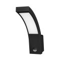 Sieninis šviestuvas Orno PIRYT LED 10W, sodo šviestuvas su 140 judesio jutikliu, 800lm, IP54, 4000K, juodas Sieninis šviestuvas Orno PIRYT LED 10W, sodo šviestuvas su 140 judesio jutikliu, 800lm, IP54, 4000K, juodas
