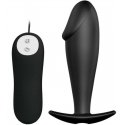 PRETTY LOVE BOTTOM SILICONE ANAL PLUG PENIS DESIGN