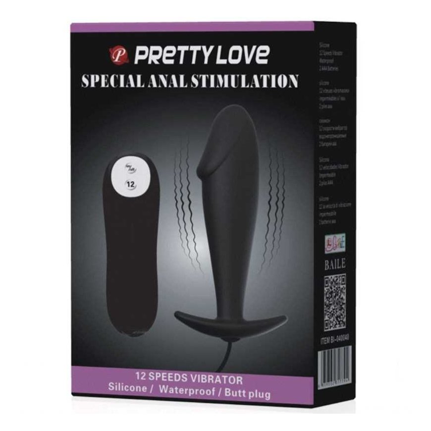 PRETTY LOVE BOTTOM SILICONE ANAL PLUG PENIS DESIGN – 5