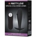 PRETTY LOVE BOTTOM SILICONE ANAL PLUG PENIS DESIGN