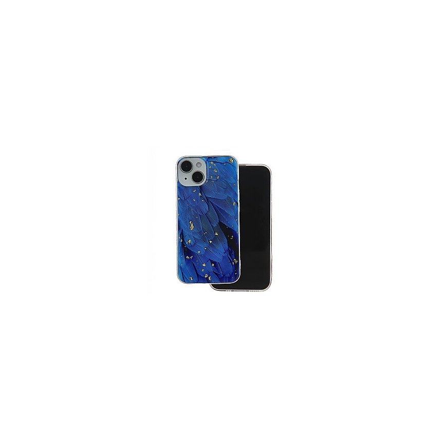 Fusion Gold Glam Blue silicone case for Samsung Galaxy A05s