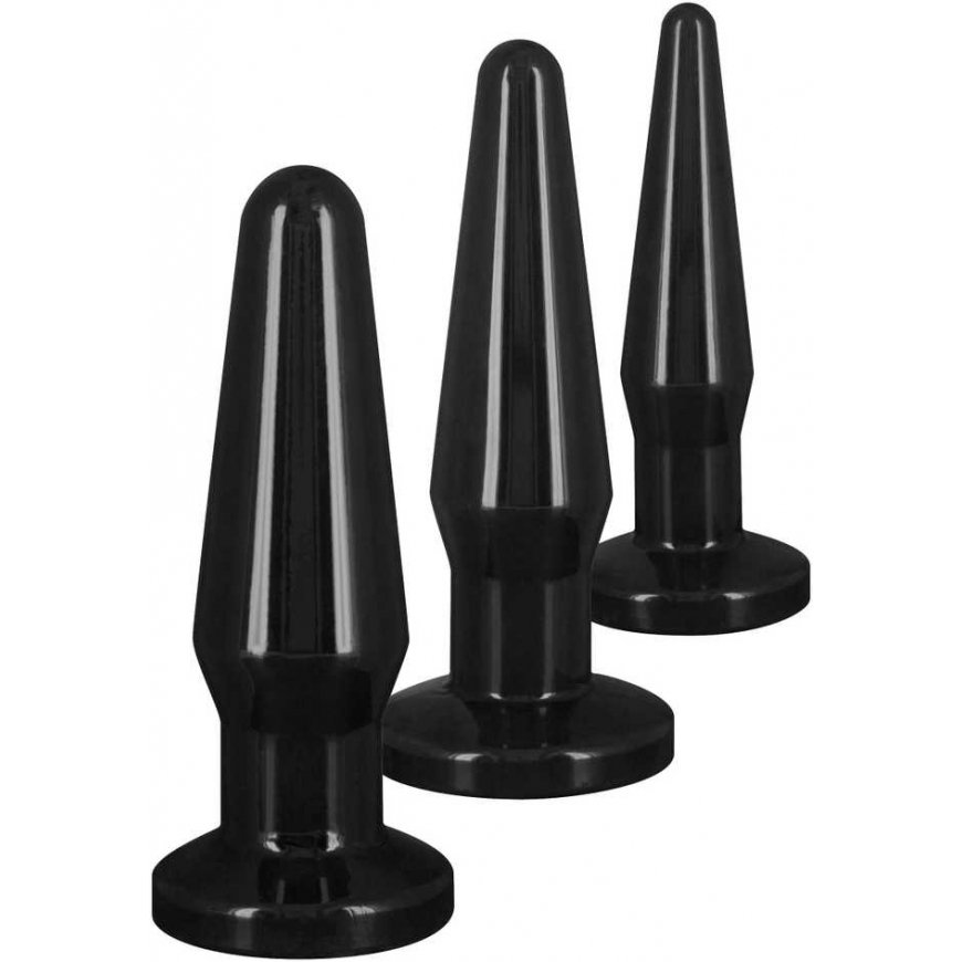 TOYJOY Set of 3 size anal plugs