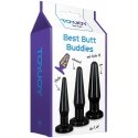 TOYJOY Set of 3 size anal plugs TOYJOY Set of 3 size anal plugs