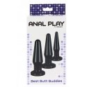 TOYJOY Set of 3 size anal plugs TOYJOY Set of 3 size anal plugs