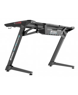 Sandberg Fighter Gaming Desk 2, Black Must