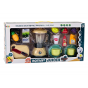 Lean Toys Electric whisk set, fruit for slicing, lights and sounds
