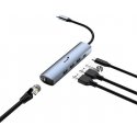 USB (3.0) hub 4-port, UH-545, gray, Genius, 3x USB 3.0, 1x RJ45 USB (3.0) hub 4-port, UH-545, gray, Genius, 3x USB 3.0, 1x RJ45