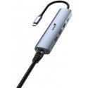 USB (3.0) hub 4-port, UH-545, gray, Genius, 3x USB 3.0, 1x RJ45 USB (3.0) hub 4-port, UH-545, gray, Genius, 3x USB 3.0, 1x RJ45