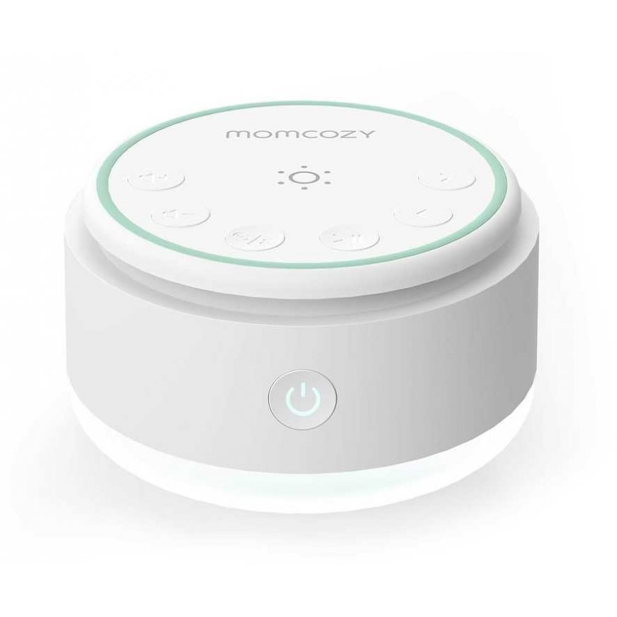 MOMCOZY WHITE NOISE MACHINE WITH RECHARGEABLE