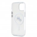 Karl Lagerfeld IML K&CH Heads Metal Frame MagSafe Case for iPhon Karl Lagerfeld IML K&CH Heads Metal Frame MagSafe Case for iPhon