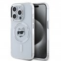 Karl Lagerfeld IML Choupette Head Metal Frame MagSafe Case for i Karl Lagerfeld IML Choupette Head Metal Frame MagSafe Case for i