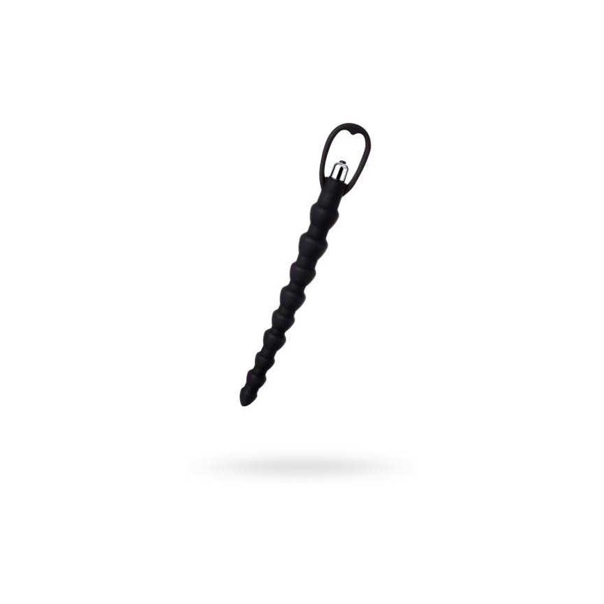 Toyfa A-TOYS, Anal Vibration Chain, Silicone, Juodas, 32,7 cm