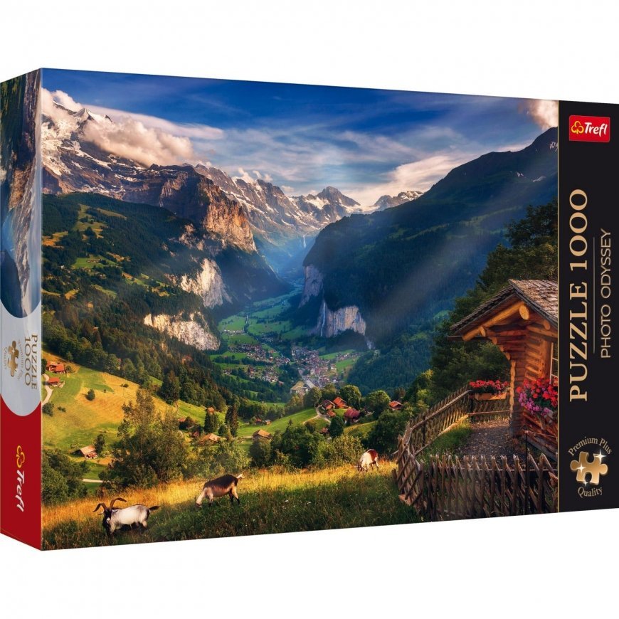 Puzzle 1000 pieces Premium Plus Lauterbrunnen Valley Switzerland – 2