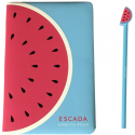 Escada, Summer Limited Edition - Sorbetto Rosso, GWP Notebook, Blue Escada, Summer Limited Edition - Sorbetto Rosso, GWP Notebook, Blue