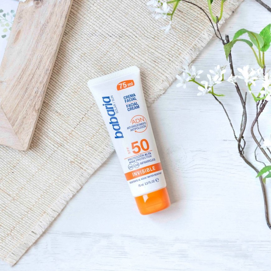 Babaria Invisible Facial Cream Aurinkorasva Kasvot 50 Aikuiset – 2
