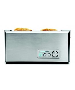 Gastroback Design Pro 4S 9 2 šķēle (-s) 1500 W Melns, Nerūsējošs tērauds