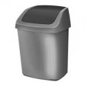 Curver Swing-Top 50 L Rectangular Plastic Anthracite, Silver Curver Swing-Top 50 L Rectangular Plastic Anthracite, Silver