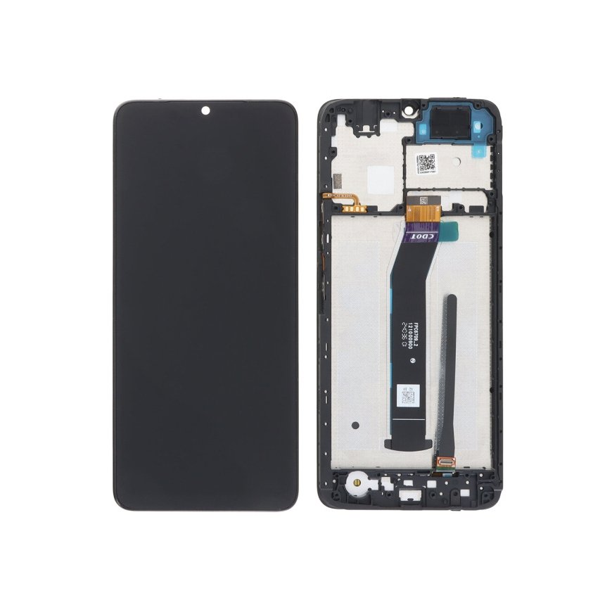 LCD Display + Touch Unit + Front Cover for Xiaomi Redmi A3 Black – 2