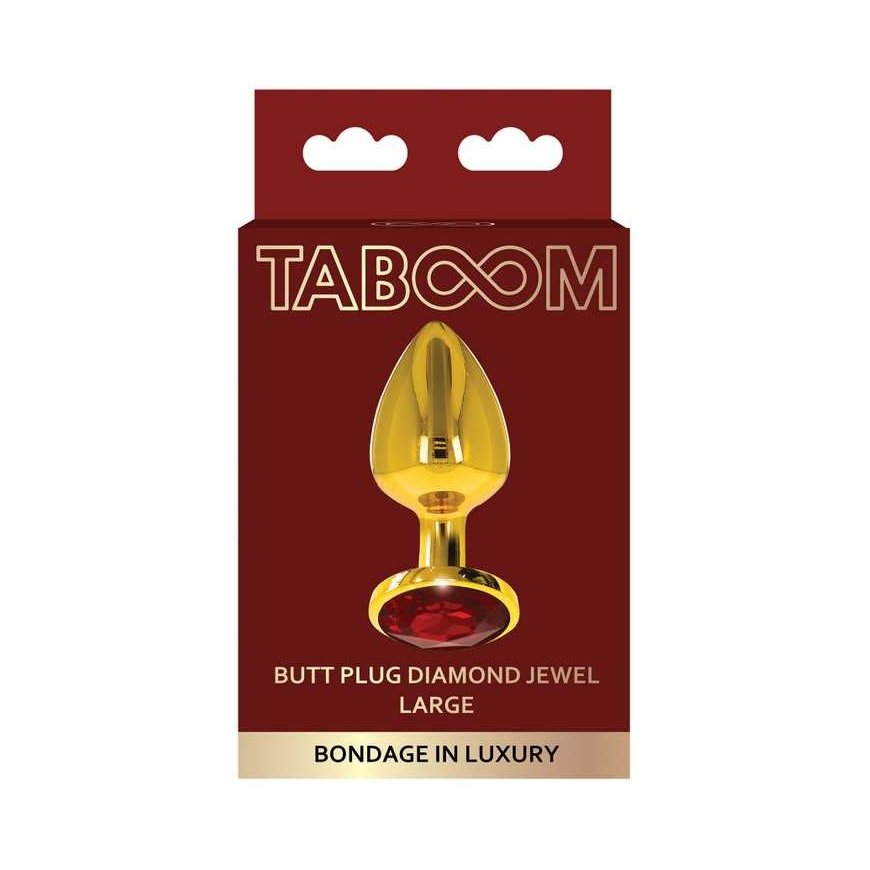 Taboom Butt Plug With Diamond Jewel L – 2