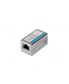 Lanberg AD-RJ45-RJ45-OS6 kaabli soomuutja RJ-45 Hõbe