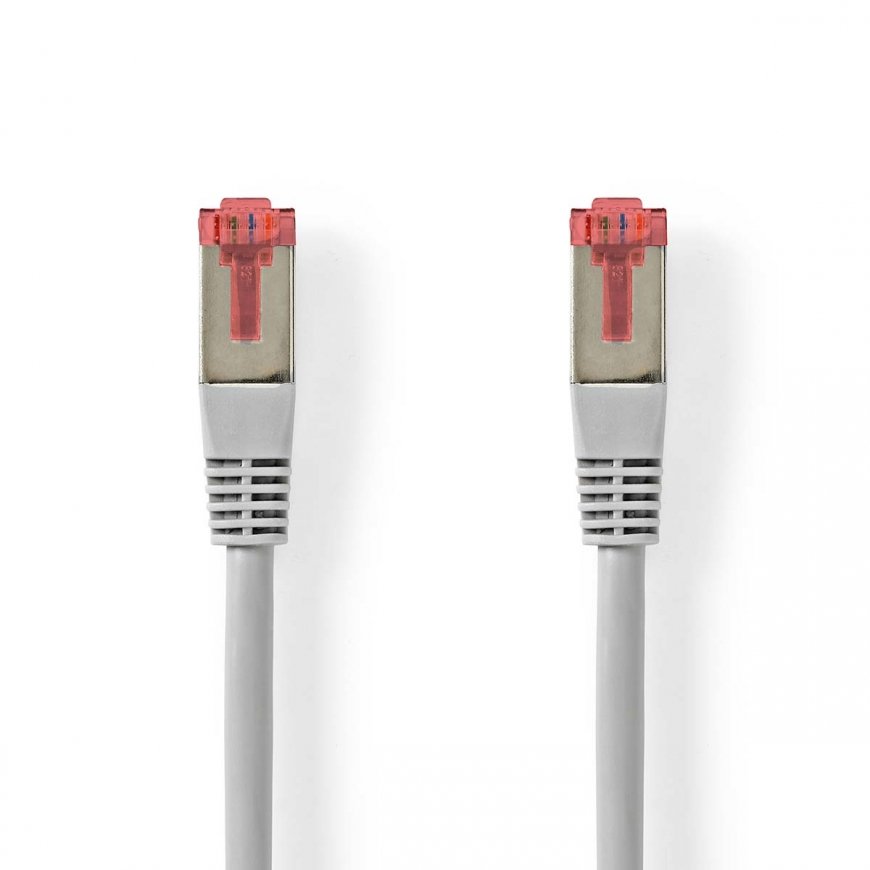 Nedis CCGL85220GY20 verkkokaapeli Harmaa 2 m Cat6 SF/UTP (S-FTP) – 2