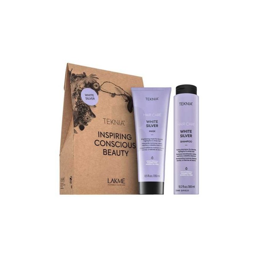 Lakmé Teknia White Silver Pack 300