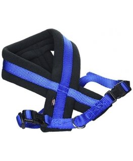 TRIXIE Premium touring braces, SM 40-70cm/20mm, blue