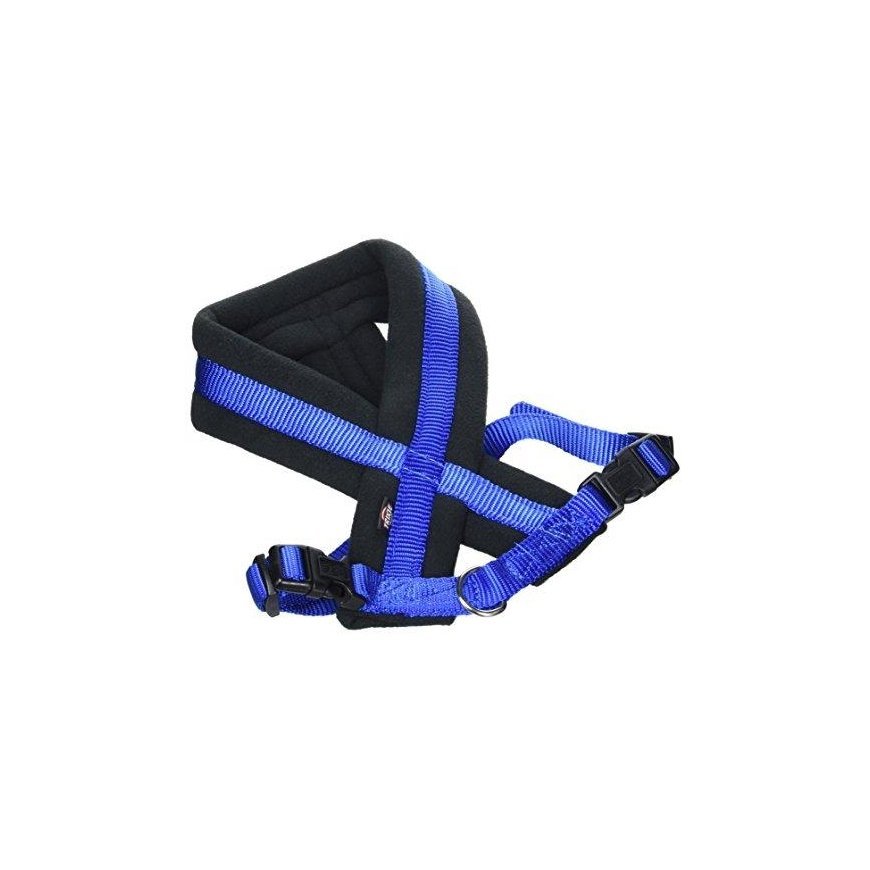 TRIXIE Premium touring braces, SM 40-70cm/20mm, blue