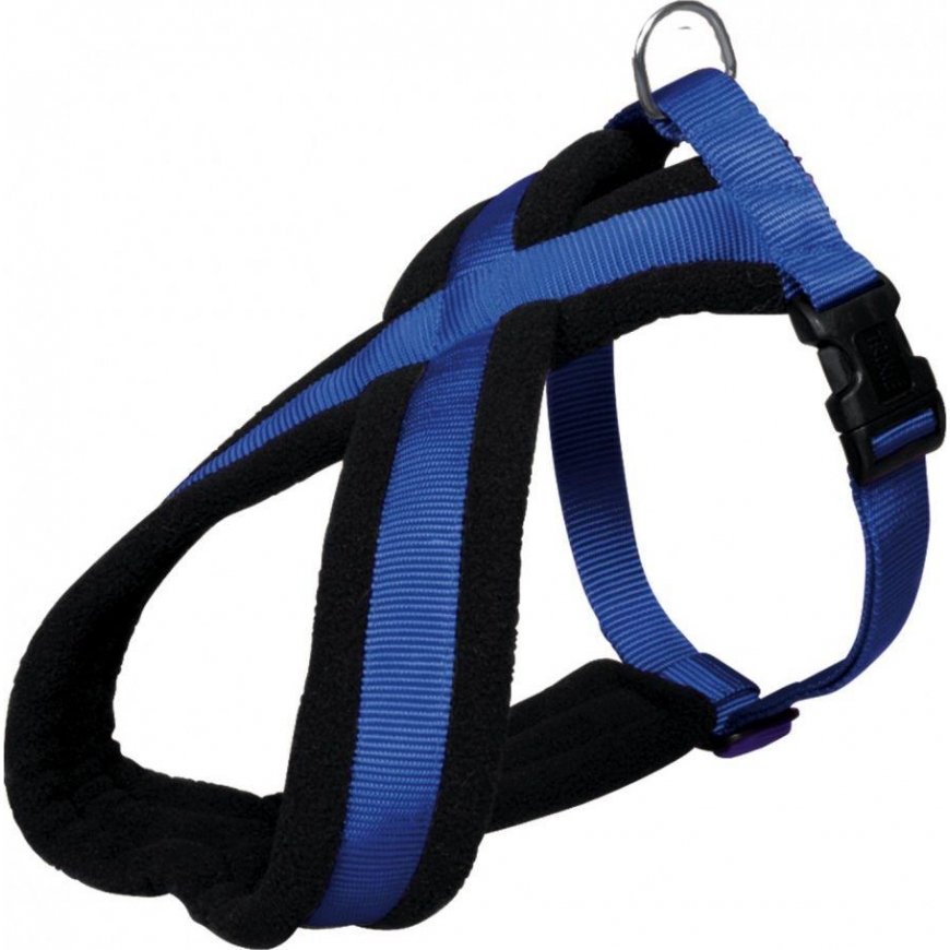 TRIXIE Premium touring braces, SM 40-70cm/20mm, blue – 2