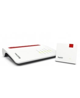 FRITZ! Mesh Set 7530 AX + 1200 AX Двухдиапазонный (2,4Ггц/5Ггц) Wi-Fi 6 (802.11ax) Красный, Белый 4 3G Внутренний